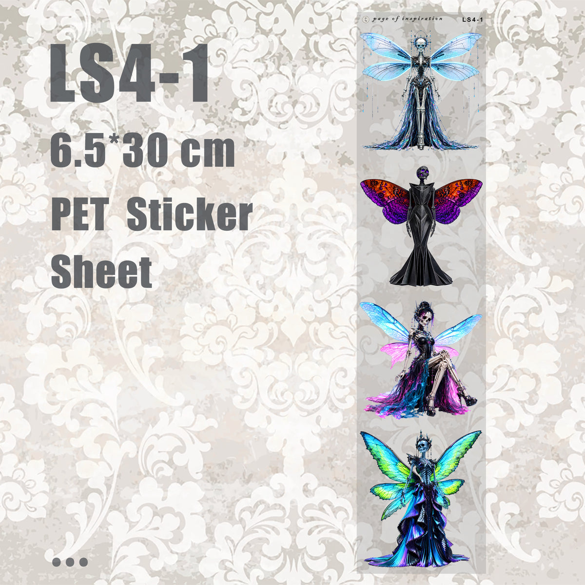 #LS4-1 S PET Sticker Loop