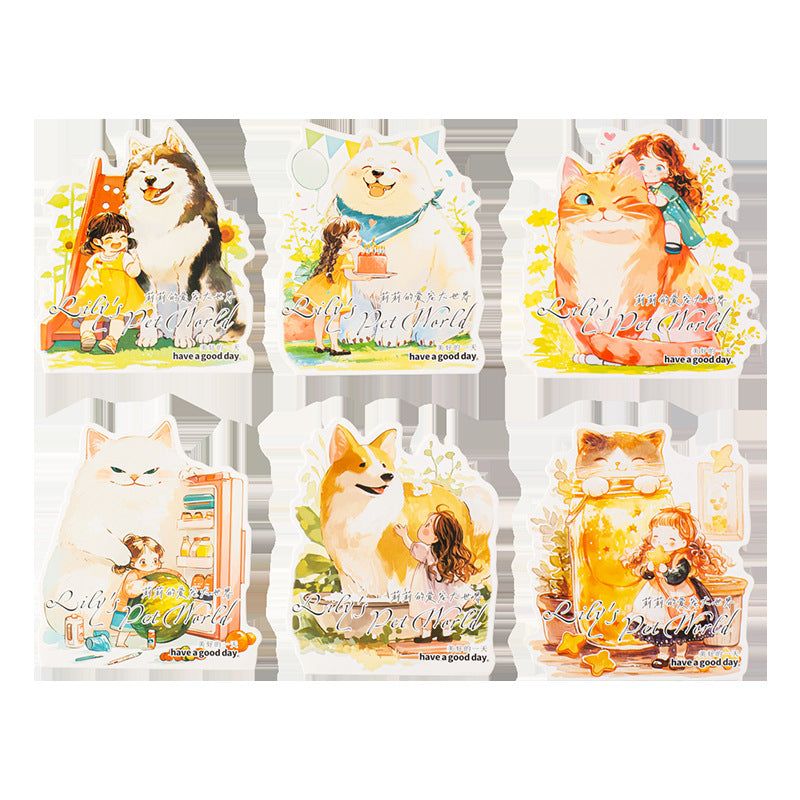 #02771 My Big Pet Mate Series Sticker