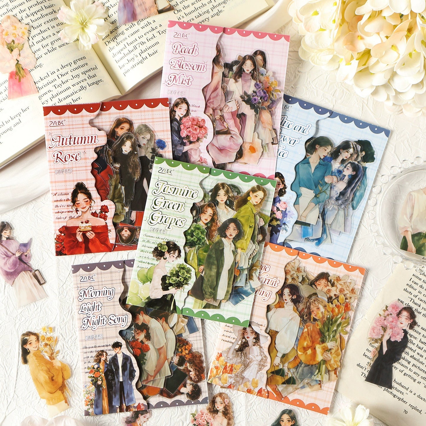 #02789 Flower Girl Series Sticker