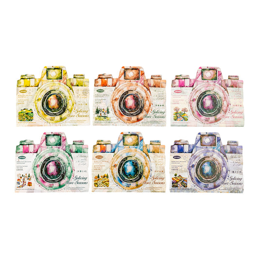 #02386 Scenery in Camera Series Sticker