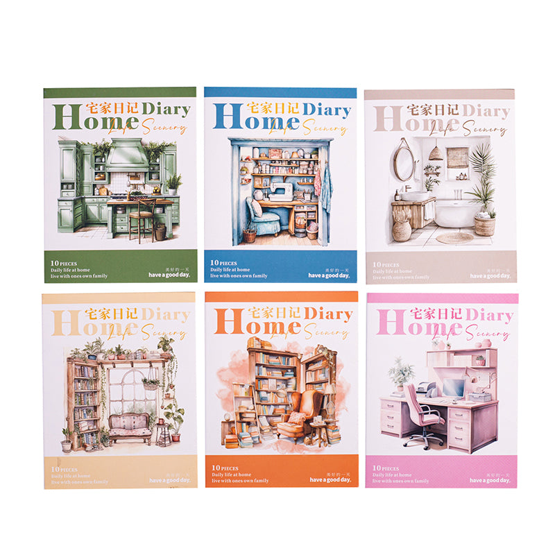 #02502 Home DiarySeries Sticker