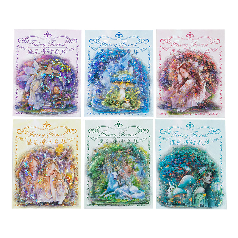 #02394 Fairytale Forest Series Sticker