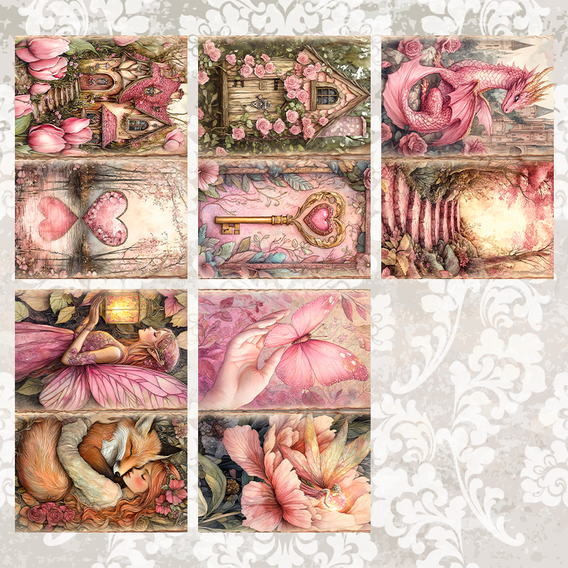 #7 POI Print A5 Cardstock Paper Set 10 Pcs