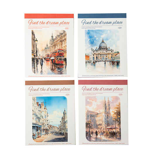 #02429 Jounery Scenery Series Sticker