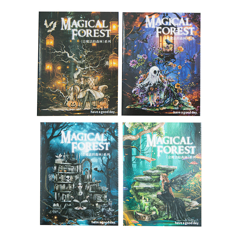 #02520 Magical Forest Series Sticker