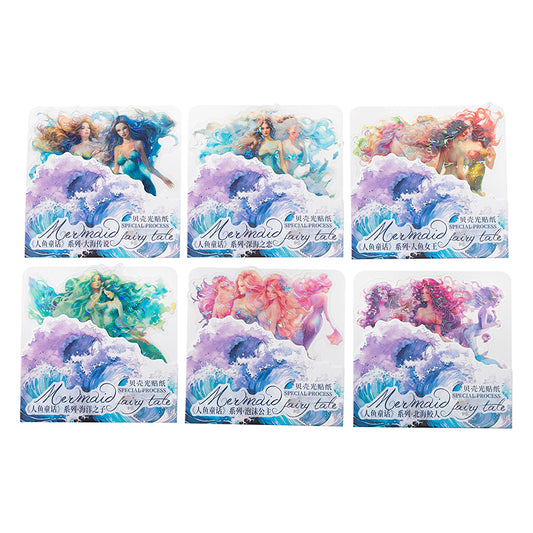 #02528 Mermaid Fairytale Series Sticker