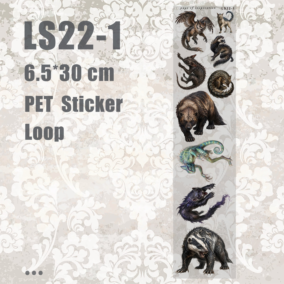 #LS22 S PET Sticker Loop