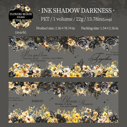 #03100 Dark Flower Bloom Series Tape