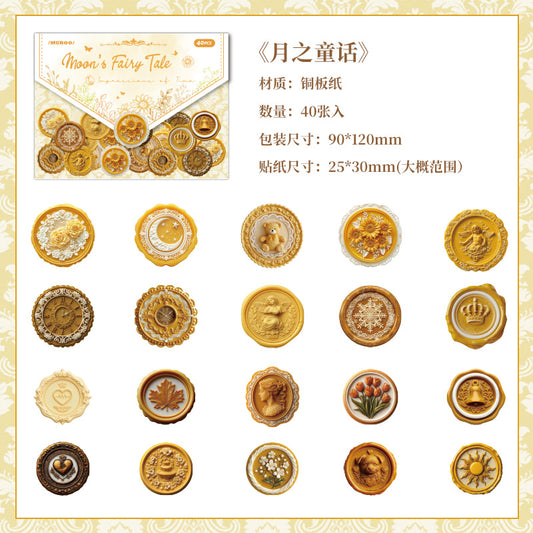 #02090 Imprints of Time Series Sticker