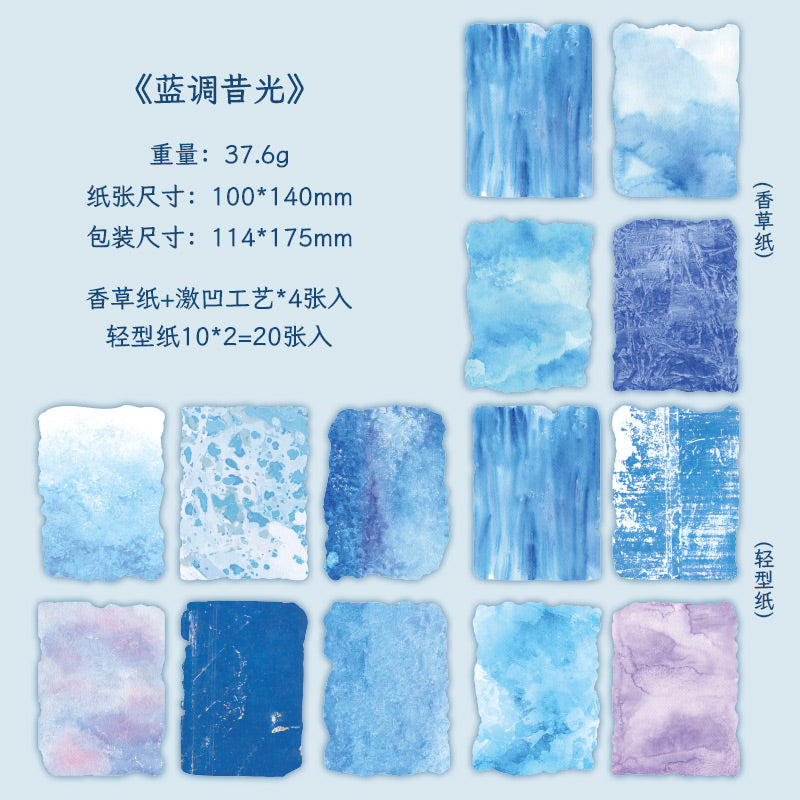 #02094 Panting wtih Light Series Material Paper