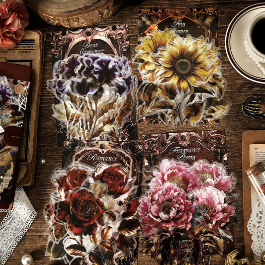#02808 Beautiful Flower Series Sticker
