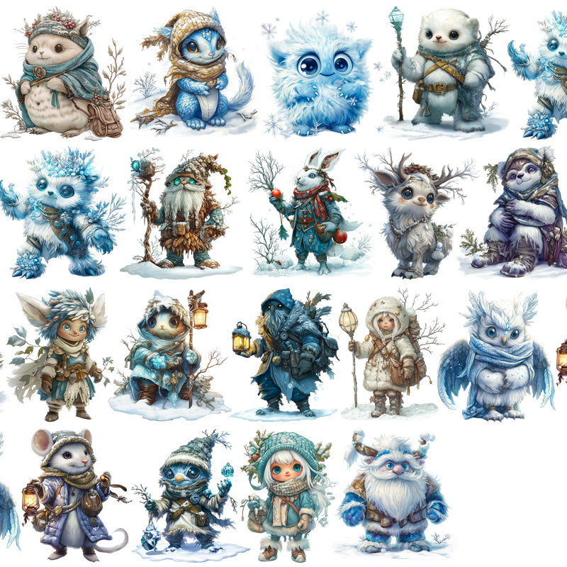 #S44 Customized PET Tape Winter Elves