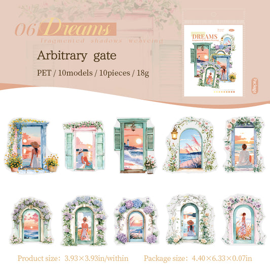 #02382 Dream Scenery Series Sticker