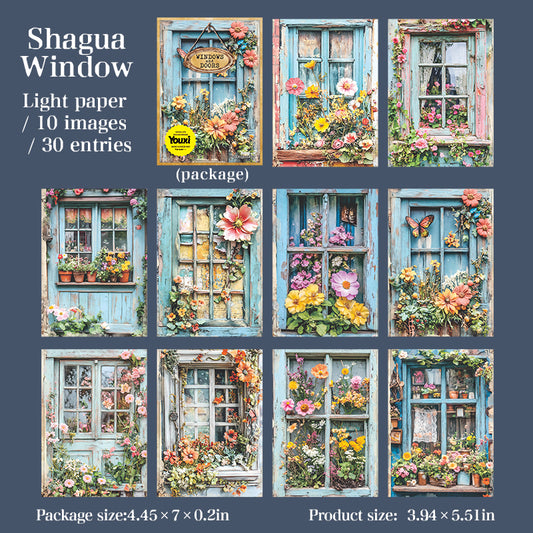 #02664 Vintage Door and Window Series Paper