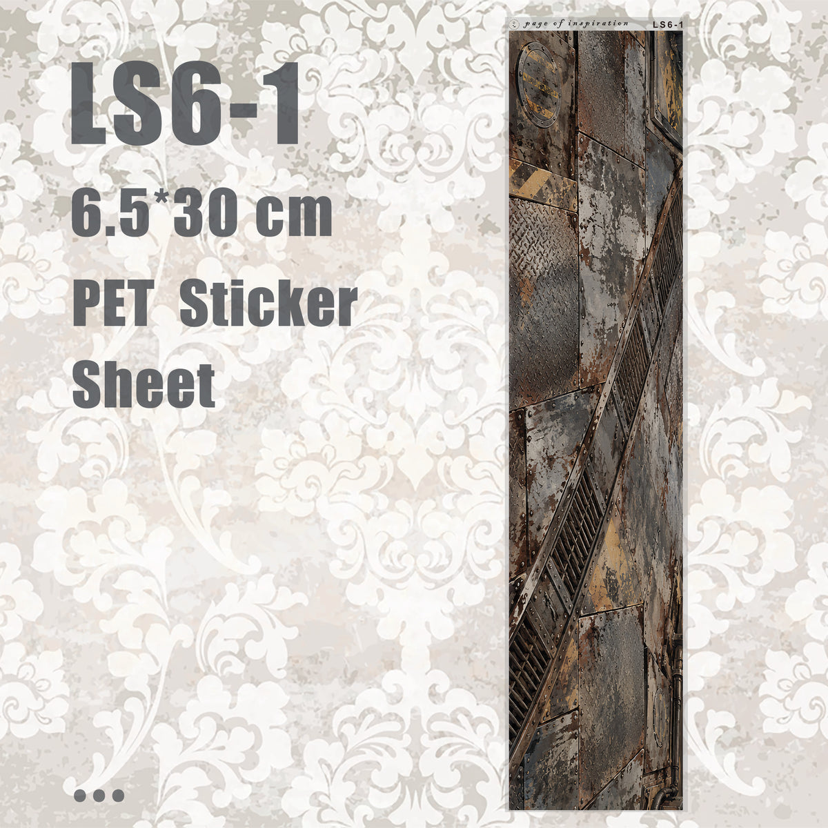 #LS6-1 S PET Sticker Loop