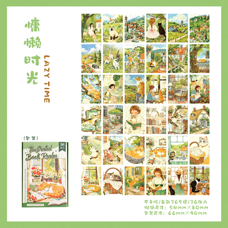 #02573 Cute World Series Sticker