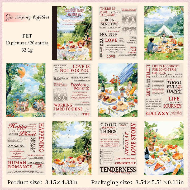 #02381 Dreamy Jounery Series Sticker