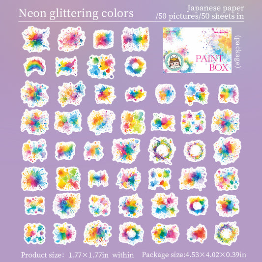 #02661 Washi Color Box Series Sticker