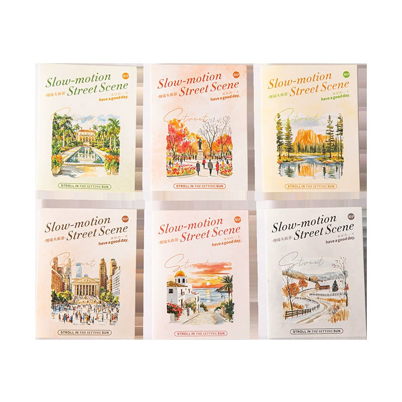 #02885 Scenery Series Sticker