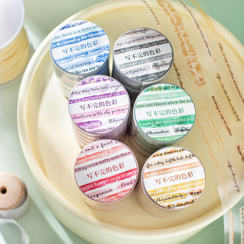 #03055 Washi Words Series Tape