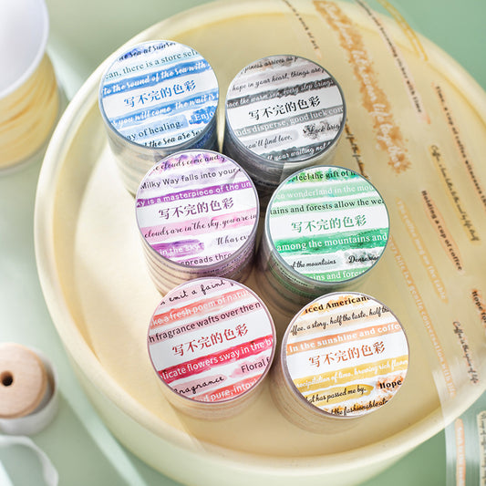 #03055 Washi Words Series Tape