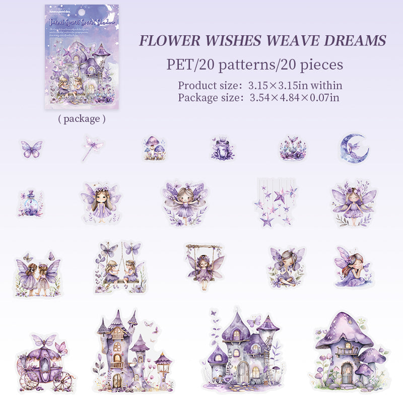 #02187 Forest Fairy Series Sticker