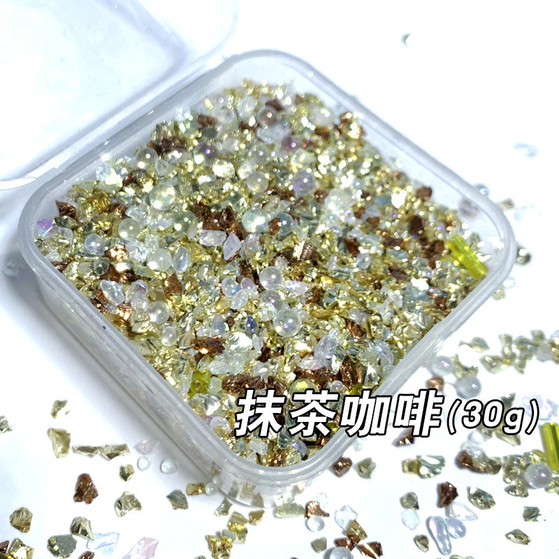 #05007 Junk Journal Colorful Gravel
