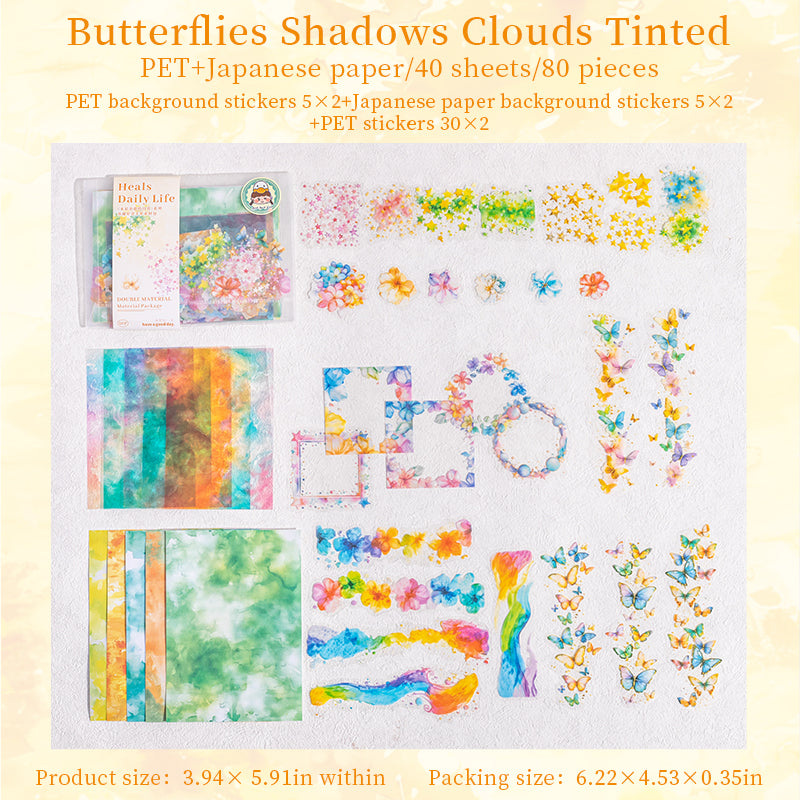 #02183 Colorful Life Series Sticker/Paper