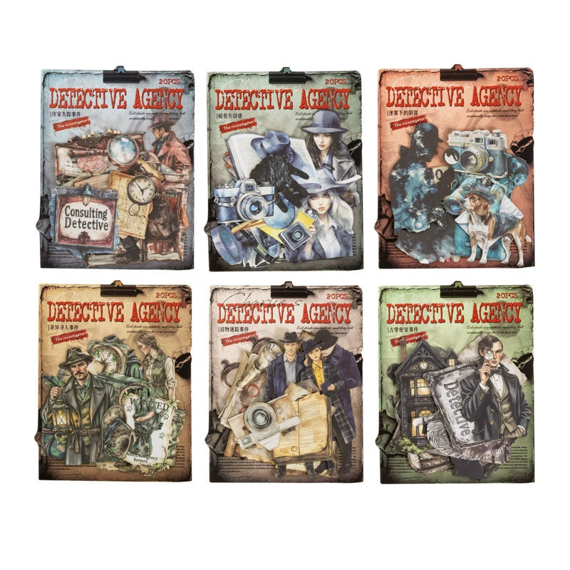 #02919 Charlie Detective Series Sticker