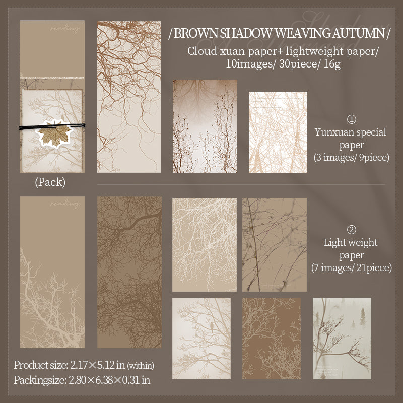#02172 Silk Shadow Series Material Paper