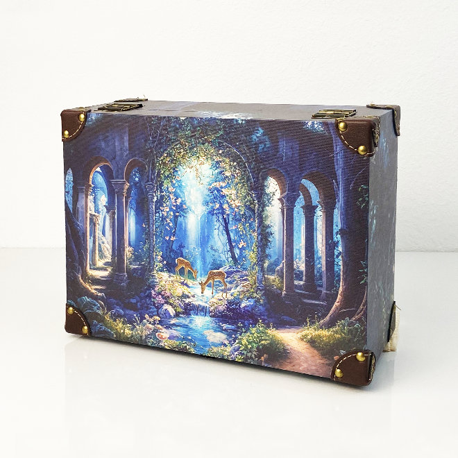 #01095 Customized Pattern Wooden Box