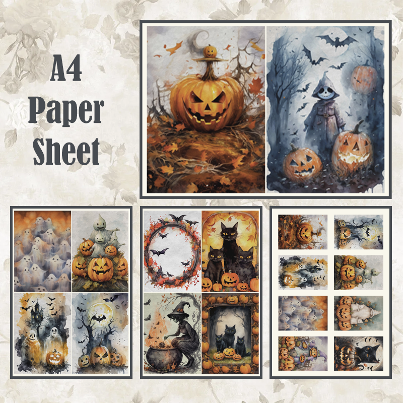 #9 POI Print A4 Cardstock Paper Set 5 Pcs