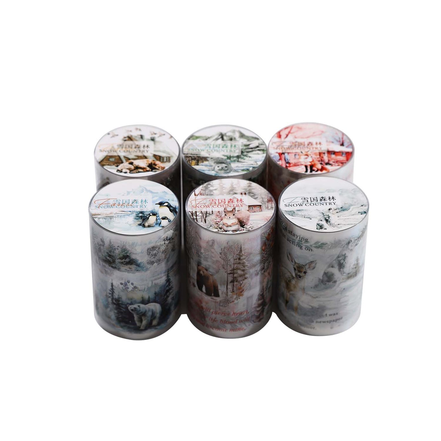 #03024 Snow Country Forest Series Tape