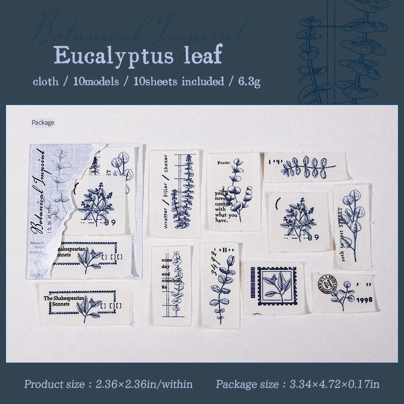 #02086 Plant Imprint Series Sticker