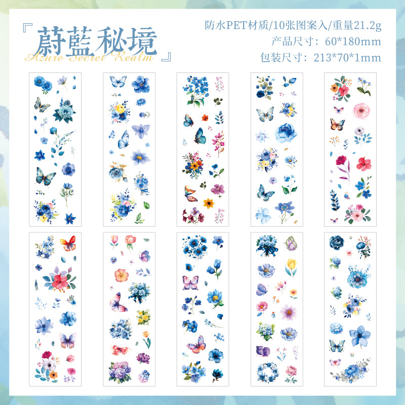 #02408 Flower Whisper Series Sticker