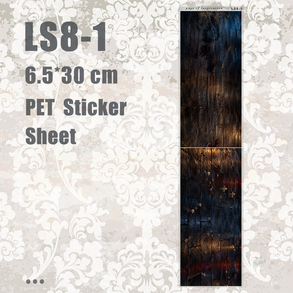 #LS8-1 S PET Sticker Loop