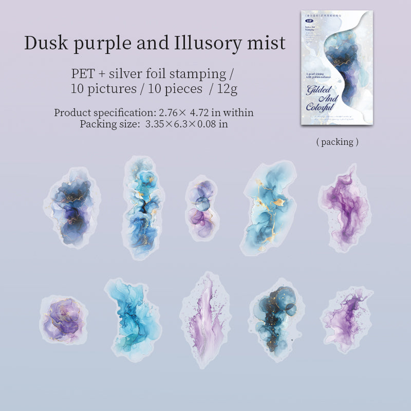 #02387 Gild and Washi Series Sticker