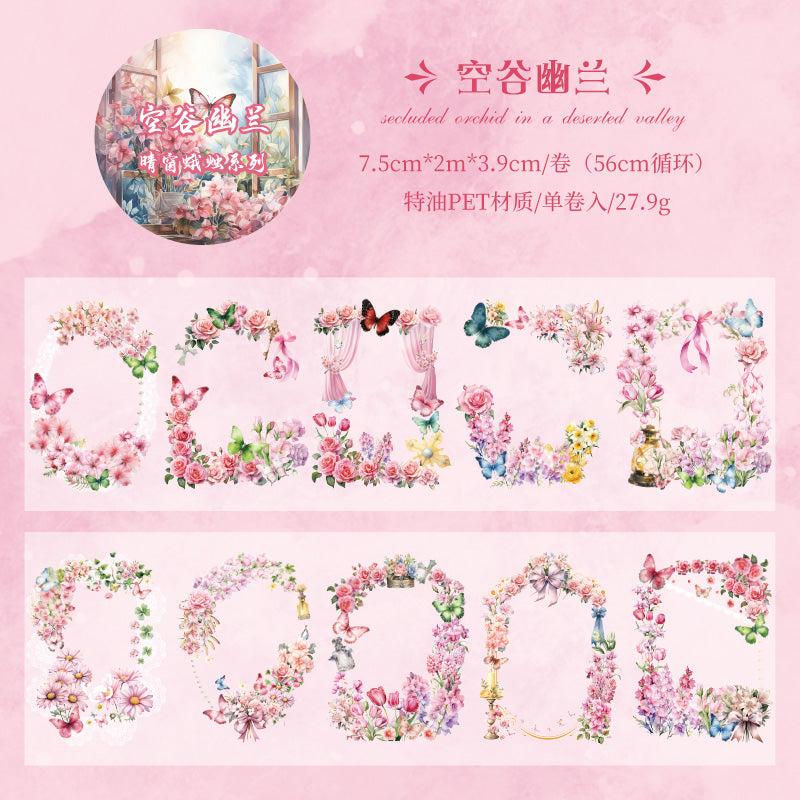 #03075 Butterfly Flower Frame Series Tape