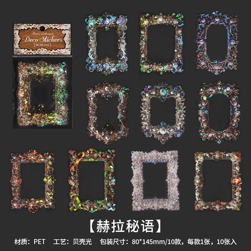 #02399 Jewelry Frame Series Sticker