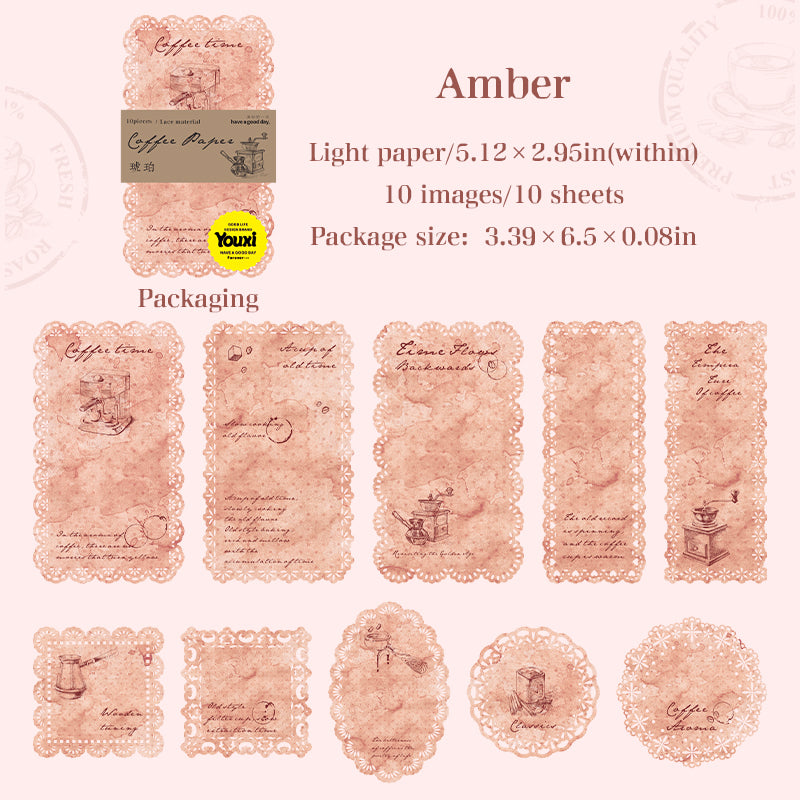 #02180 Lace Journal Series Material Paper