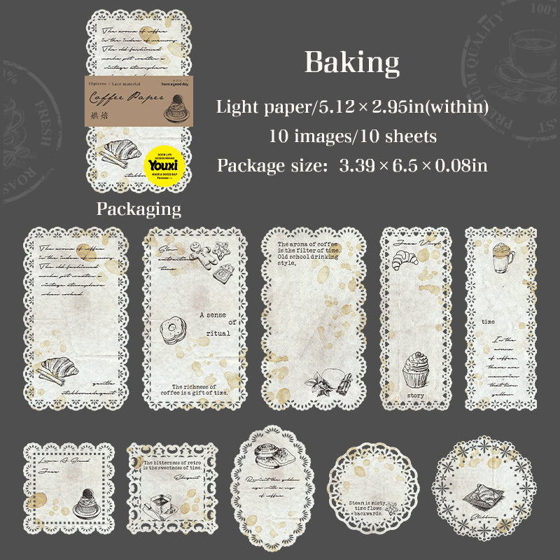 #02180 Lace Journal Series Material Paper