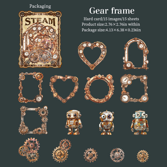 #02876 Fantasy Steampunk Series Sticker