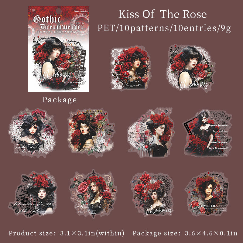 #02244 Gothic Dream Meauer Series Sticker