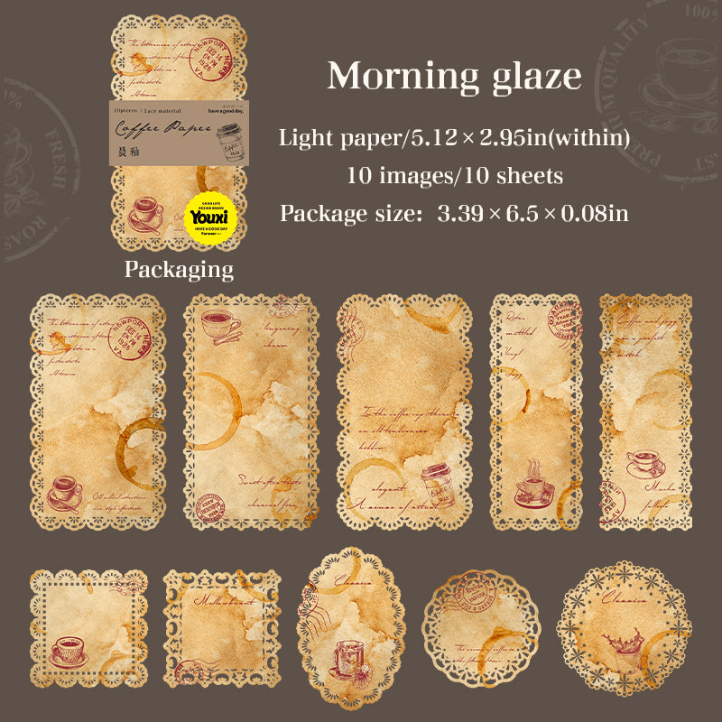#02180 Lace Journal Series Material Paper