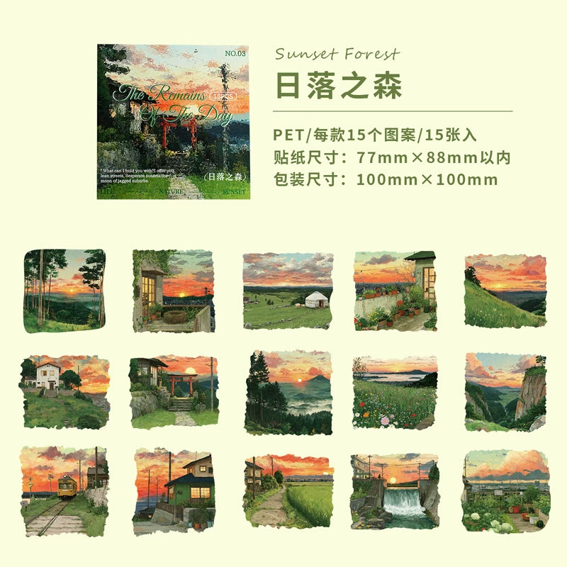 #20019 Dawn Series Sticker