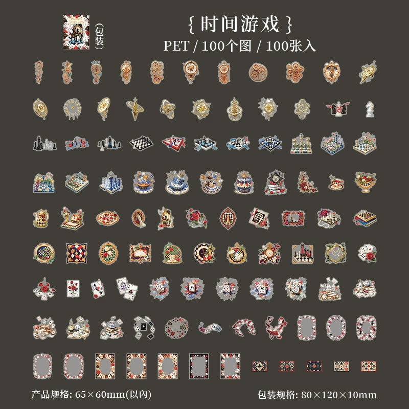 #20181 Alice Time Game Series Sticker Box