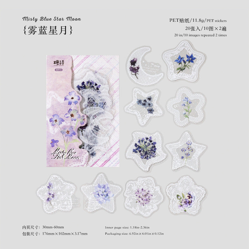 #20375 Lace Tag Series Sticker
