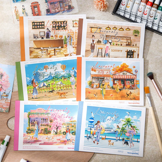#20154 Street Scenery Series Sticker Book