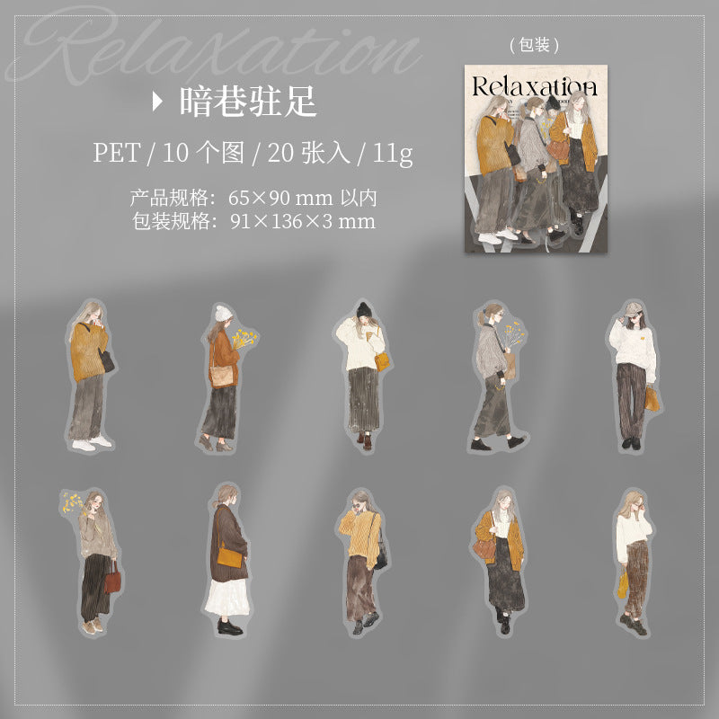 #02973 Relaxation Series Sticker