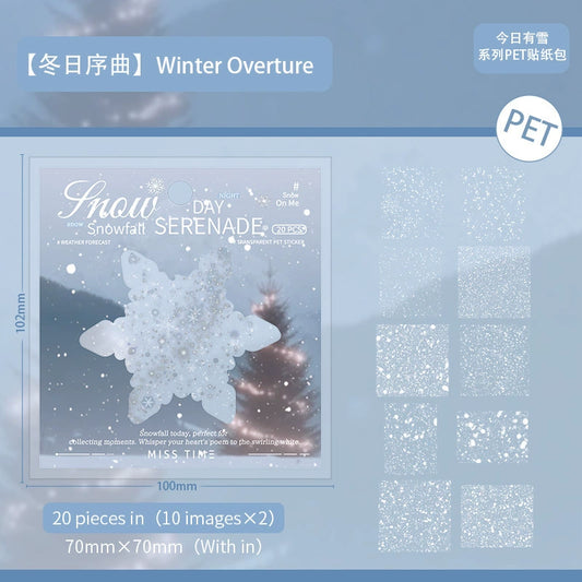 #20388 Snowfall Series Sticker